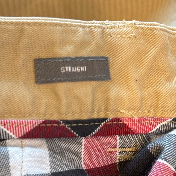 Men's Bonobos Stretch Washed Straight Athletic Chino Pants Tan - Picture 4 of 9